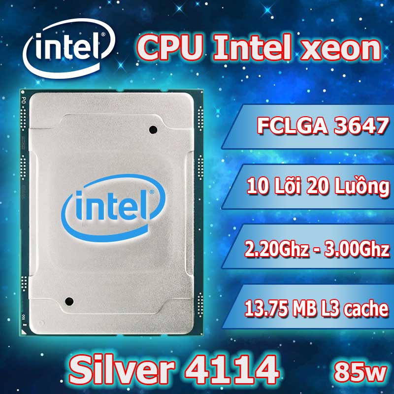 cpu intel xeon silver 4114 cpu intel xeon silver 4114