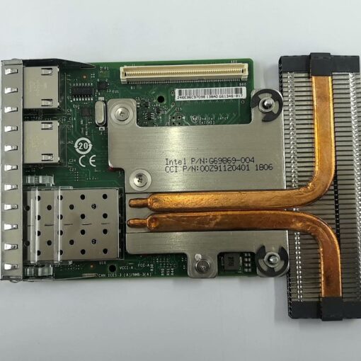 Dell Intel C63DV 2x10GB 2x1GB Network R620 Mezz DAUGHTER CARD 01