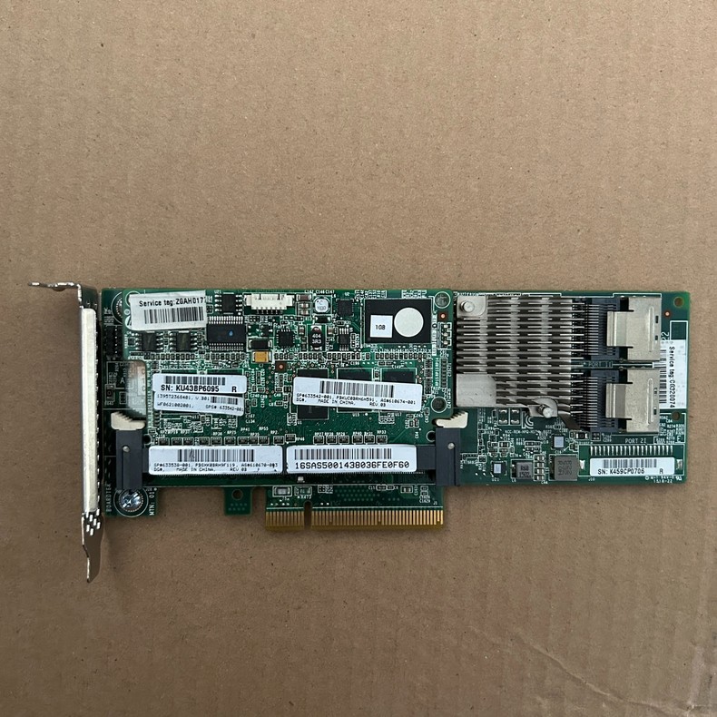 HP Smart Array P420 1GB FBWC 6Gb 2 ports Int SAS 03 HP Smart Array P420 1GB FBWC 6Gb 2 ports Int SAS 03
