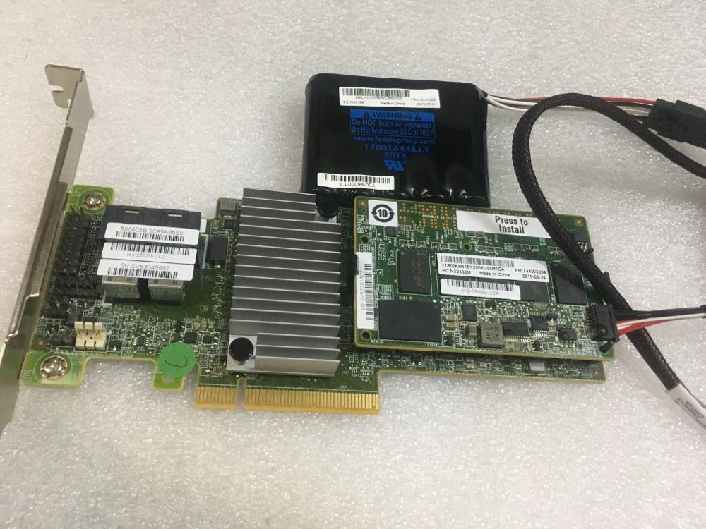 card raid ibm serveraid m5210 sas sata 12gb s pci e 3 0 x8 controller 02