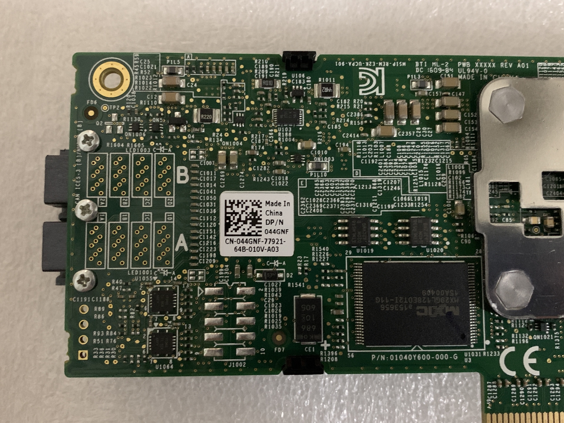 card raid dell perc h730 12gbps sas pci e 044gnf 44gnf 03