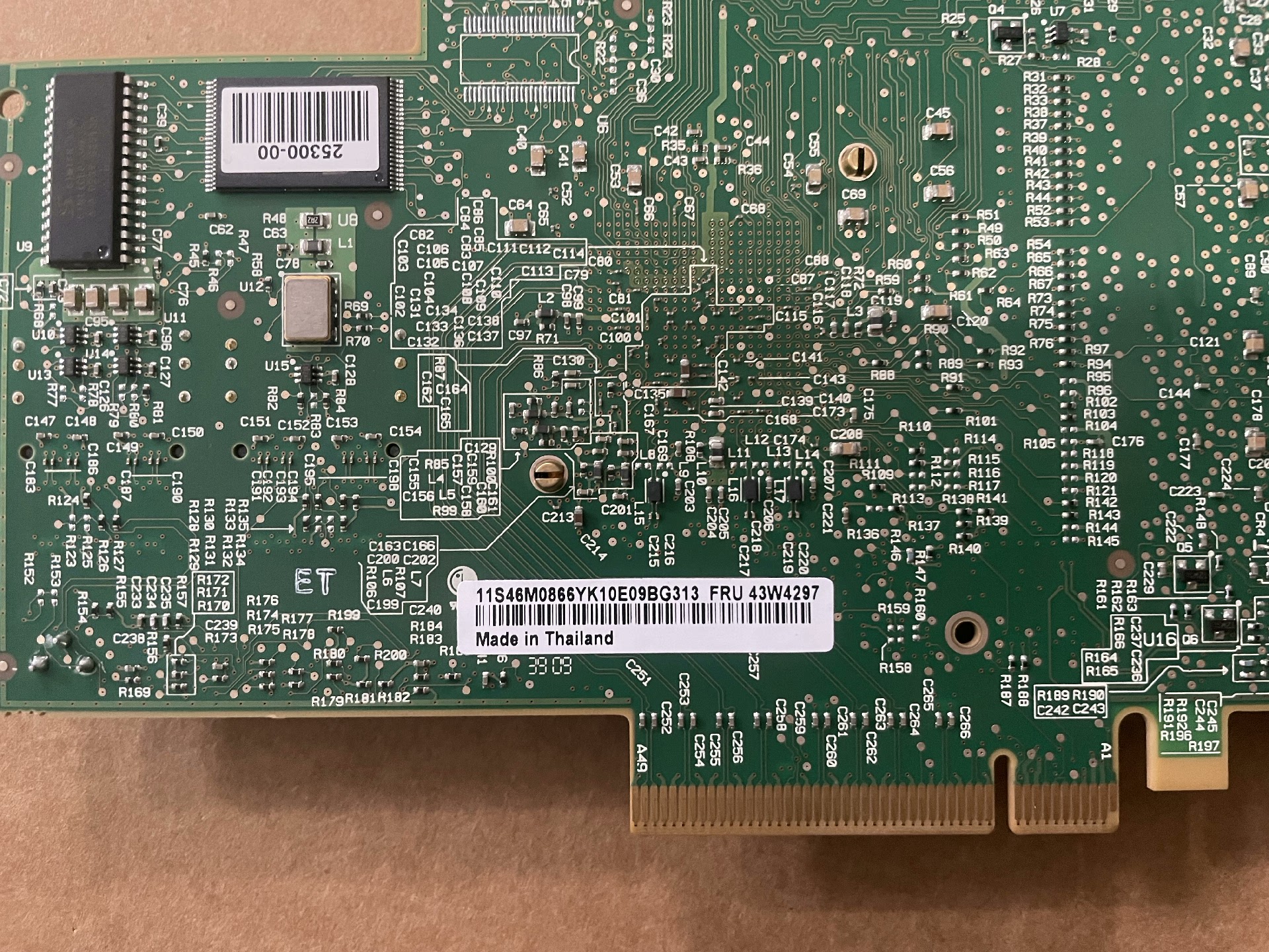 card raid ibm 43w4297 server raid mr10i 3650m2 m3 03