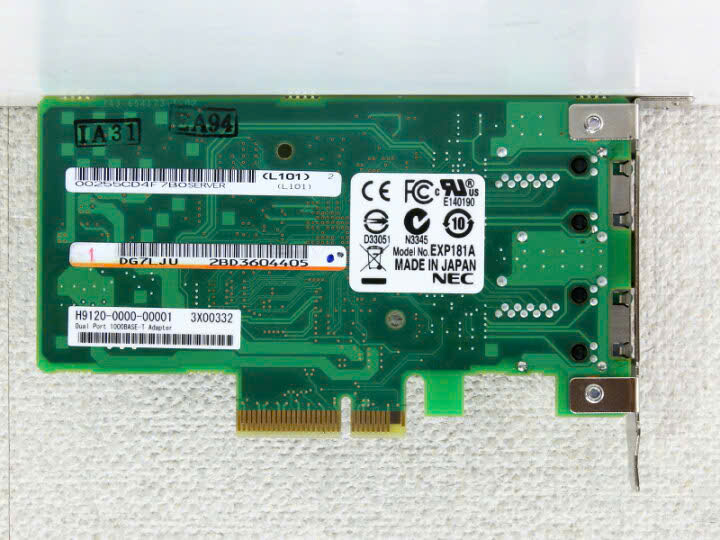 card mang nic nec dual port 1gb network adapter exp181a half height phe ngan 02