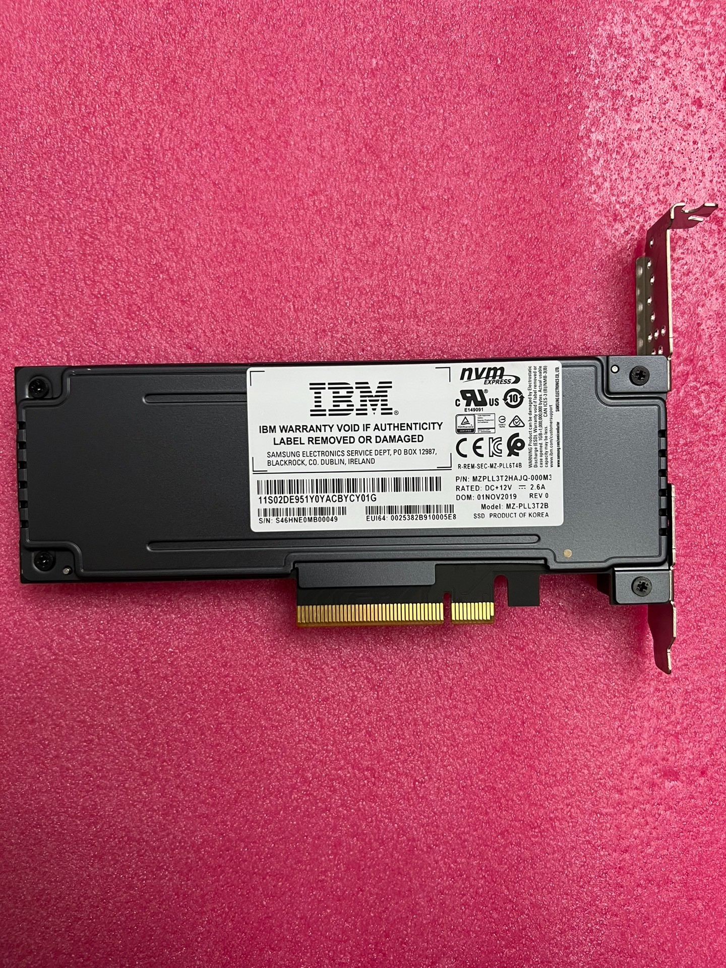 ssd enterprise samsung pm1725b 3 2tb mzpll3t2hajq 01 ssd enterprise samsung pm1725b 3 2tb mzpll3t2hajq 01