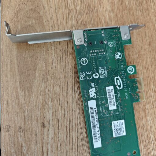 card lan dell 1gbps 09rjtc network adapter pci e broadcom bcm5722 02