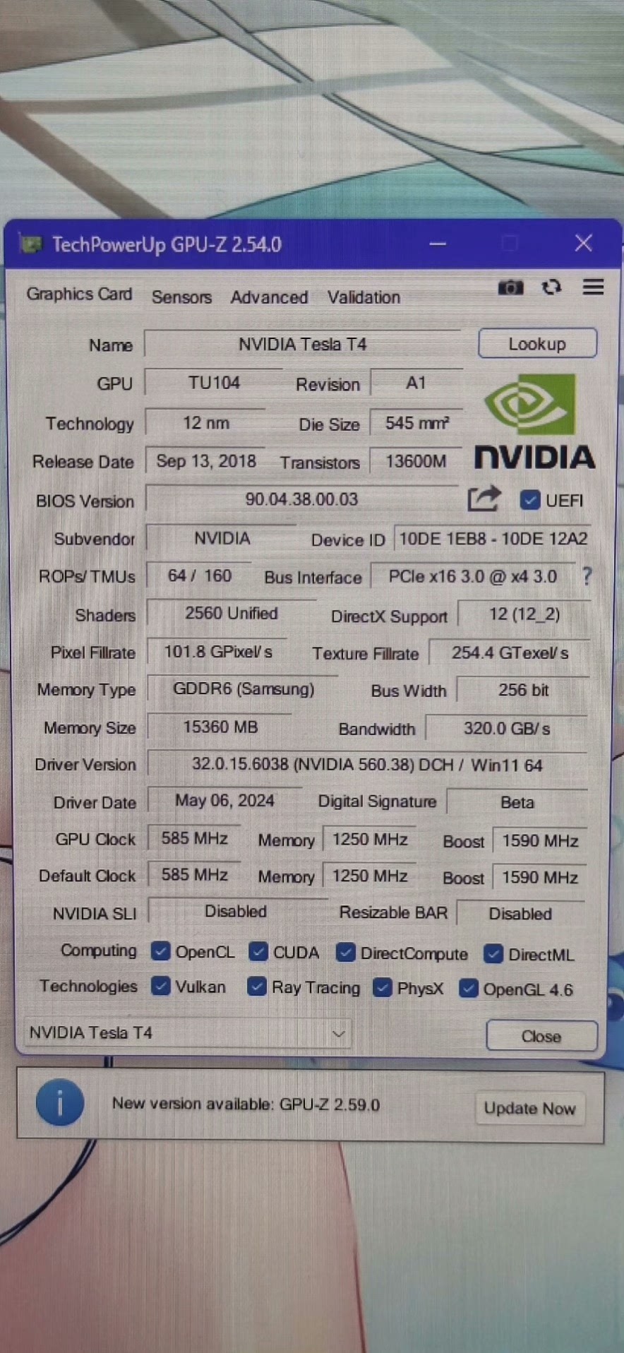 card man hinh gpu nvidia tesla t4 16gb gddr6 04 card man hinh gpu nvidia tesla t4 16gb gddr6 04