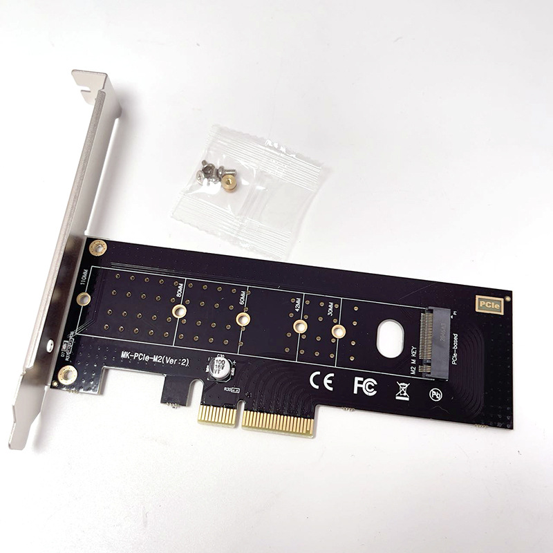 card ssd m2 nvme pcie 22110 2280 to pci e 3 0 4x 02
