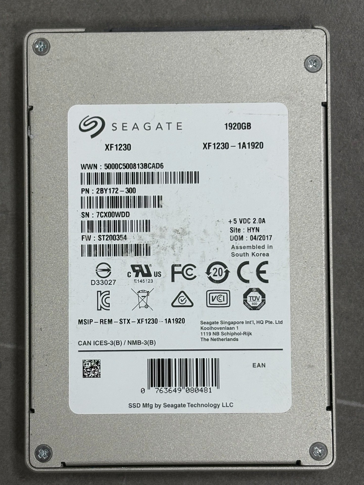 o cung ssd seagate nytro xf1230 1 92tb sata 6gb 2 5 01 o cung ssd seagate nytro xf1230 1 92tb sata 6gb 2 5 01