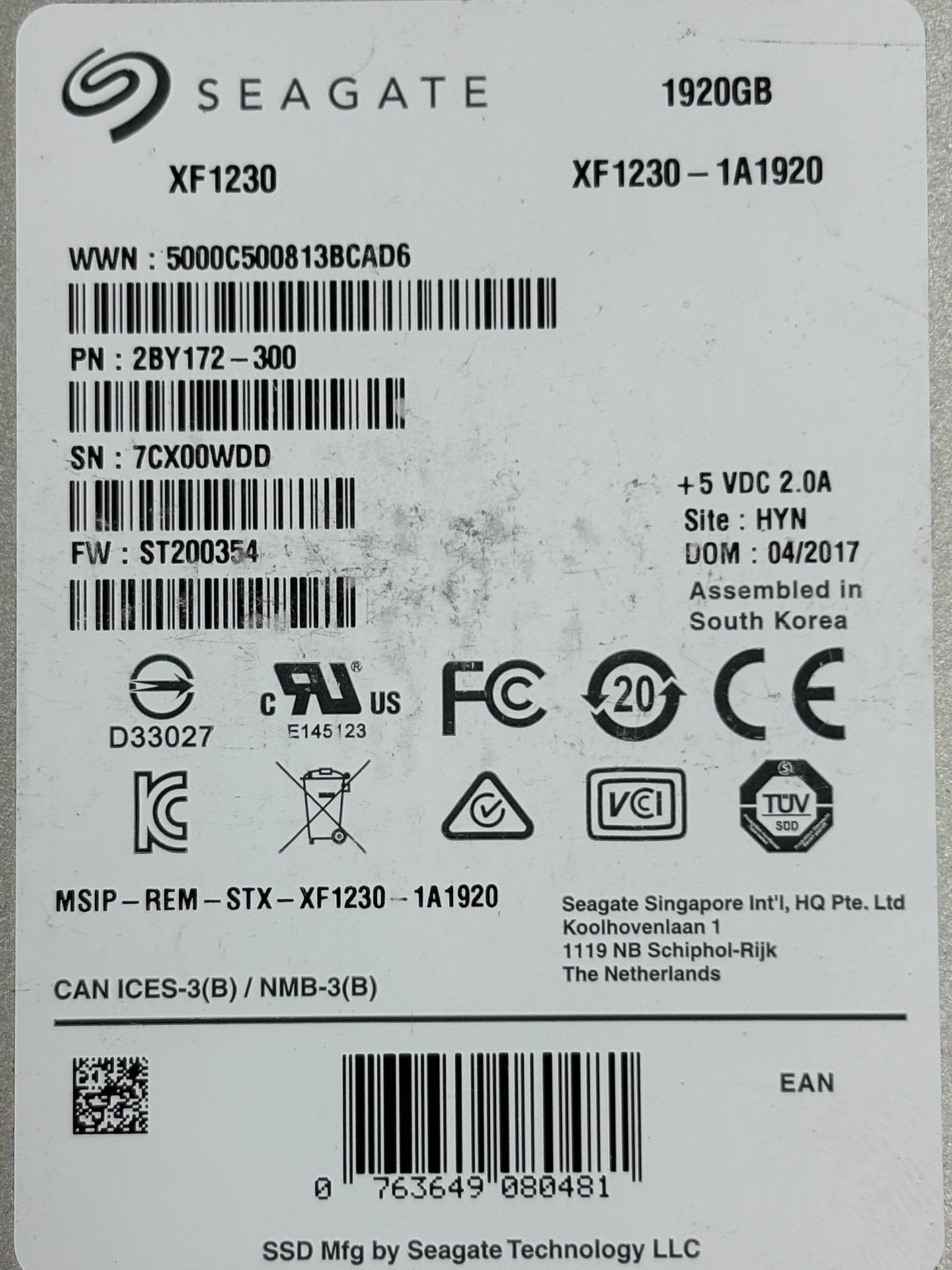 o cung ssd seagate nytro xf1230 1 92tb sata 6gb 2 5 03 o cung ssd seagate nytro xf1230 1 92tb sata 6gb 2 5 03