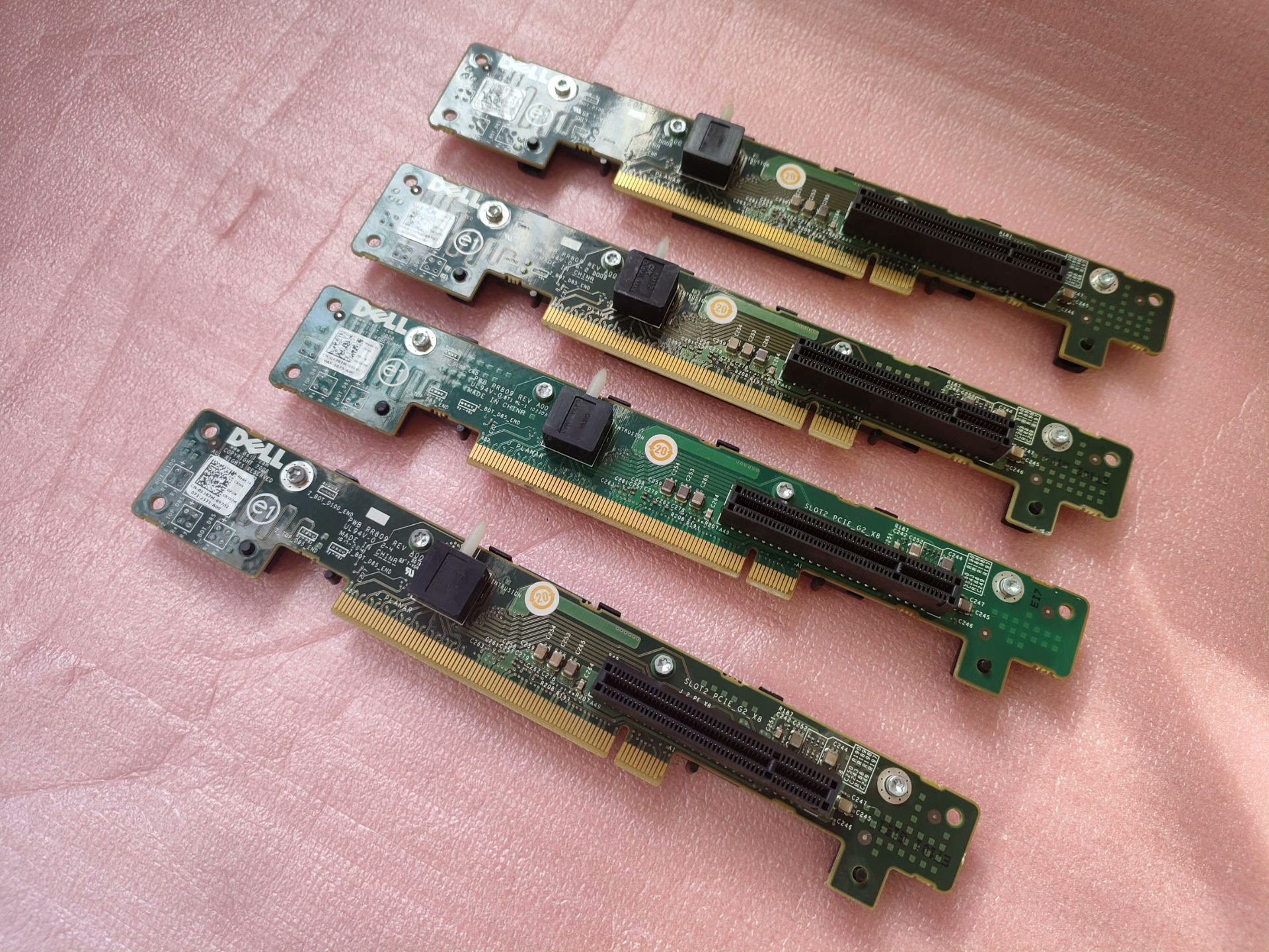 dell poweredge r610 left pci e 8x riser board x387m 0X387M 02 dell poweredge r610 left pci e 8x riser board x387m 0X387M 02