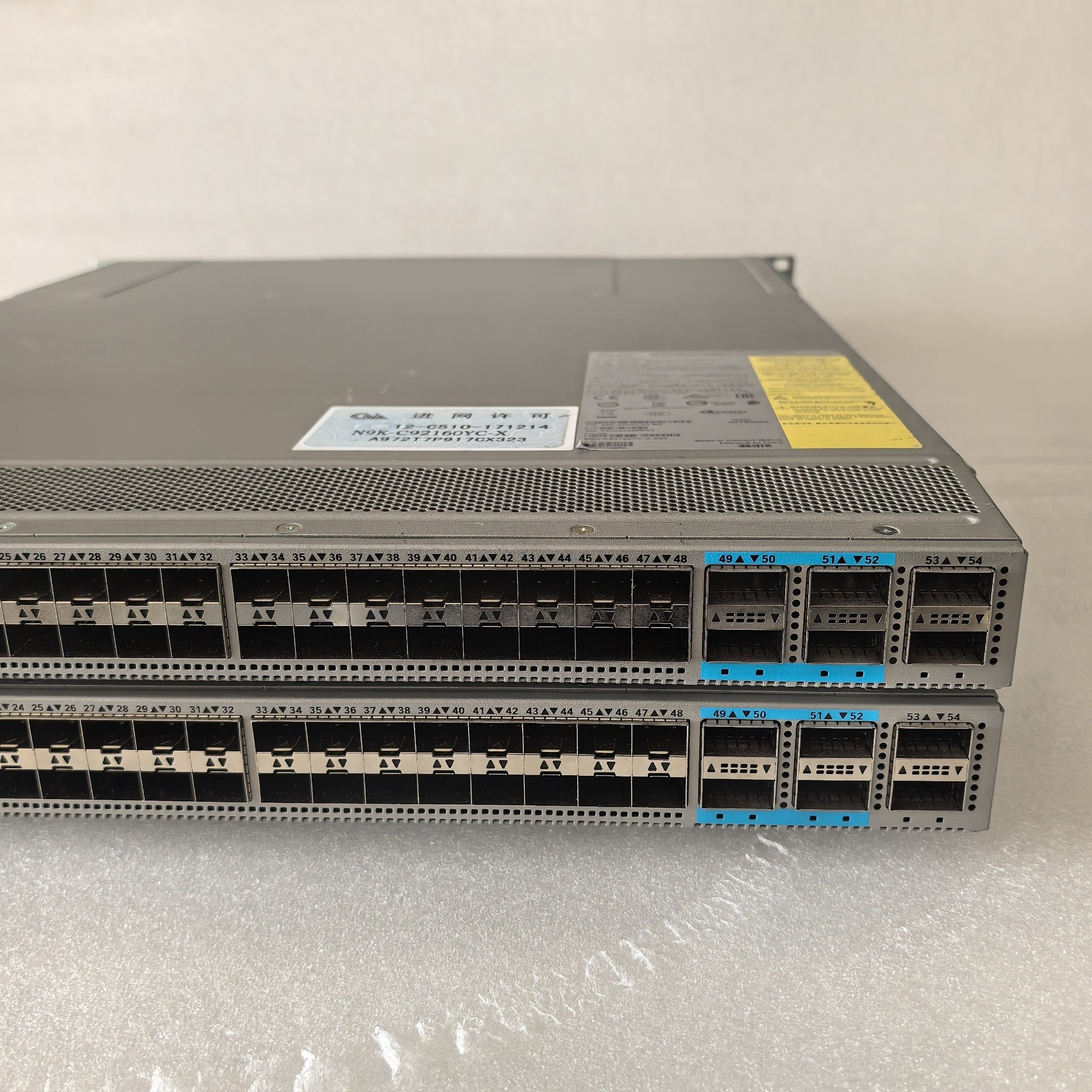 switch cisco nexus n9k c92160yc x 06 switch cisco nexus n9k c92160yc x 06