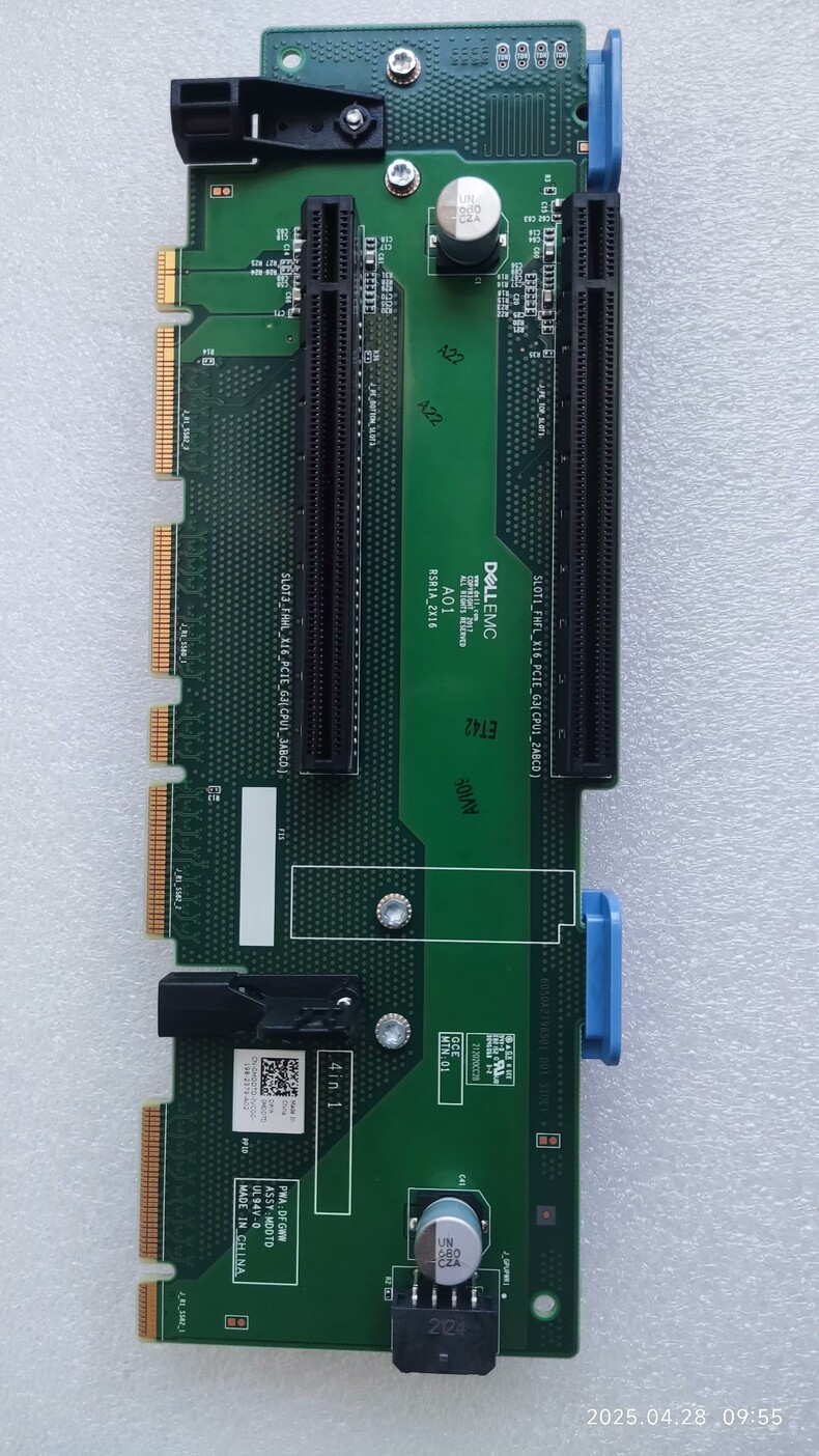 dell poweredge r740 r740xd server riser 2a pci e j7w3k 0j7w3k 01 dell poweredge r740 r740xd server riser 2a pci e j7w3k 0j7w3k 01