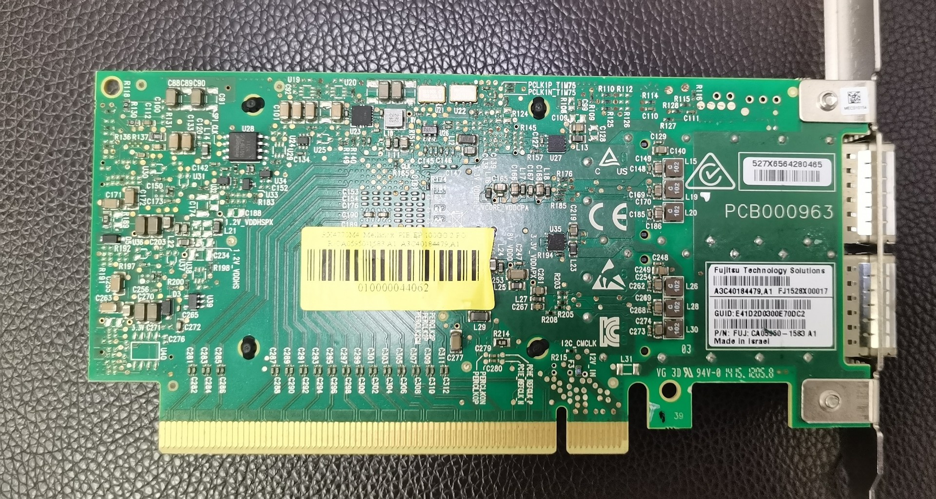 mellanox mcx455a ecat 100gb connectx 4 cx455a 04 mellanox mcx455a ecat 100gb connectx 4 cx455a 04