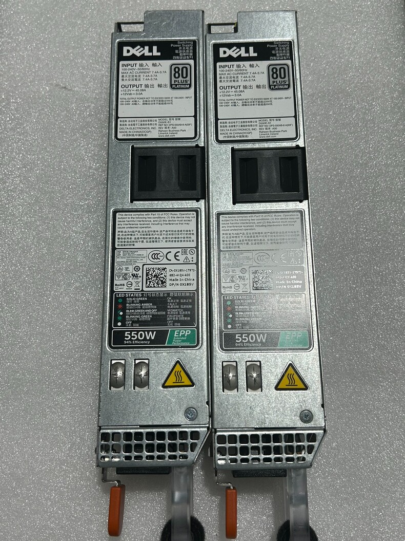 nguon dell r440 r430 r330 550w l550e s1 d550e s1 0034x1 0x185v 06v43g 0ncnff 01