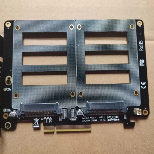 the-chuyen-doi-pcie-x8-sang-2-u2-nvme - ảnh 3