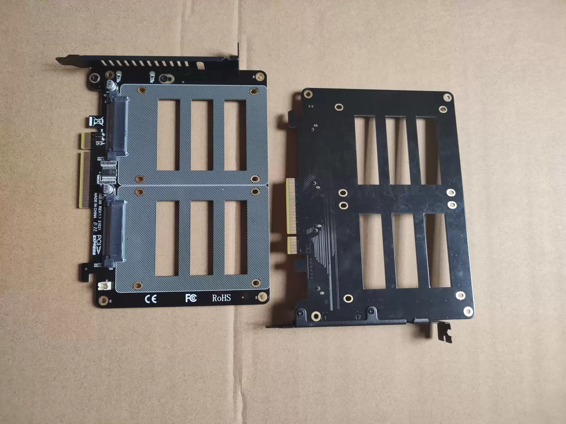 the chuyen doi pcie x8 sang 2 u2 nvme 5 the-chuyen-doi-pcie-x8-sang-2-u2-nvme - ảnh 5